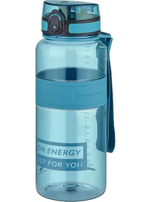 CetKing Tritan Su Matarası 1000ML 1 Litre Büyük Boy Yenilenen Renkler Turkuaz