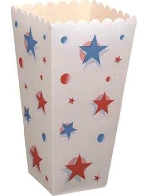 Karton Popcorn/mısır Kutusu 50 Adet