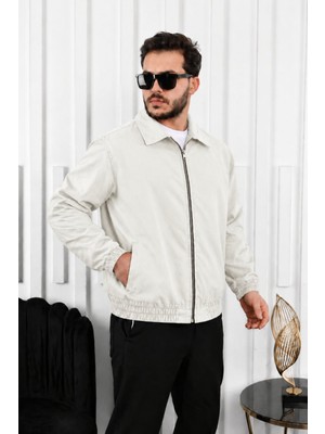 Comstar Erkek Mevsimlik Premium Taş Oversize Bomber Ceket