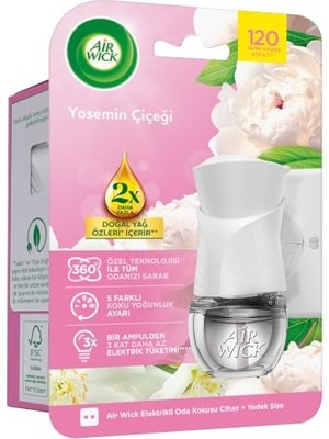 Air Wick Elektrikli Oda Kokusu Kit Yasemin Çiçeği