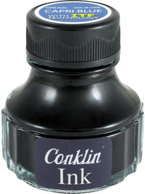 TeknoKapsül Conklin Mürekkep Serisi CK72133 Capri Blue 90 ml Mürekkep
