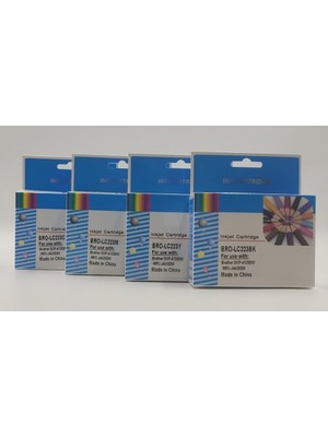 TeknoKapsül Brother LC223 Muadil Mürekkep Karuş J4120/ J562/ J4420/ J480/ J572/ J880