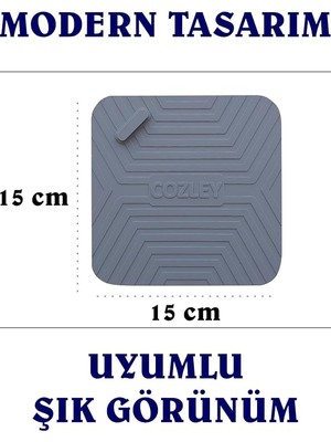 MSP Önleyici Gider Kapağı 5'li Paket Balkon Gider Kapağı Banyo Mutfak Lavabo Balkon Gider Tıkacı Tıpası Kapağı Böcek Önleyici Drenaj Kapağı Gider Koruyucu