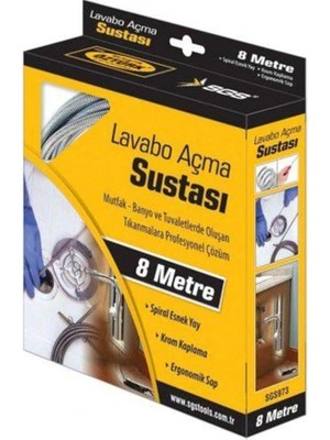 MSP Susta SGS973 Lavabo Açma Teli 8 mt