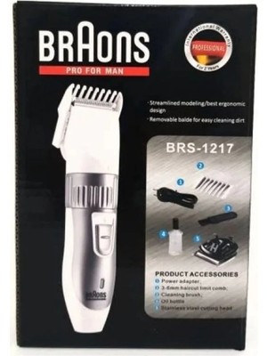 Hace Bazaar Braons Şarj Edilebilir Kablosuz Tıraş Makinesi BRS-1217