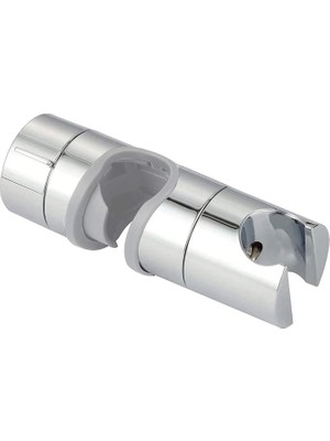 Ayarlanabilir Duş Başlığı Boru Gezeri Mafsal Sürgü Askısı KY101 (Krom, Oval)