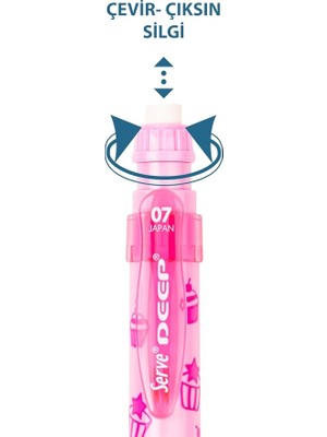 Ahes Deep Mek Kurklm 07MM Cupcake & Dondurma Spmb