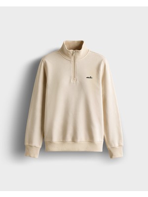 Ellesse 6WF1027 Bej Kadın Sweatshirt 6WF1027