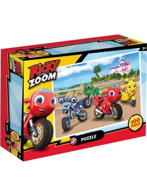 La Boom CA.5117 Ri̇cky Zoom Puzzle 100 - 1 Adet