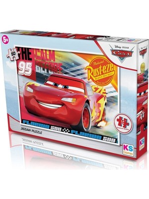 La Boom CR709 Cars 50 Parça Çuk Puzzle -Ks Puzzle - 1 Adet