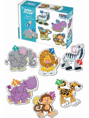 La Boom 1703 Baby Puzzle Beni̇m Ilk Hayvanlar Puzzlem - 1 Adet