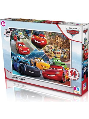 La Boom CR113 Ks, Cars 200 Parça Puzzle - 1 Adet