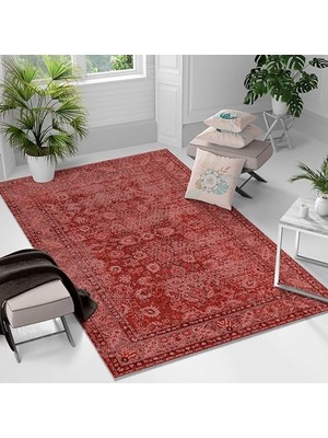 Trendexa Yıkanabilir Halı ve Yolluk – Kaymaz Tabanlı Salon Halısı, Mutfak Halısı, Modern Dijital Baskı Tasarım (0166)