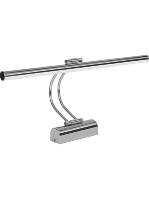 Trendexa Flüt LED Aplik 50 cm 4000K Soft Beyaz Modern Duvar Aydınlatma Enerji Tasarruflu Banyo Tablo ve Çalışma Masası Lambası (Krom)
