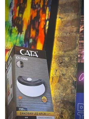 Mey İthalat Tamerelektrik Cata Ct 7068 Zanzibar LED Aplik Günışığı Renk