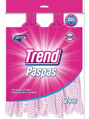 Mey İthalat Parex Trend Yedek Paspas 2'li Akıllı Başlık Her Marka Sapla Uyumlu
