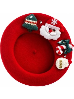 BRANDSMITHS Christmas Santa Kırmızı Şapka