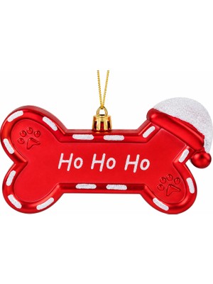 BRANDSMITHS Ho Ho Ho Dog Bone Yılbaşı Ağacı Süsü