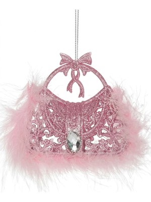 BRANDSMITHS Pink Glam Bag Yılbaşı Ağacı Süsü
