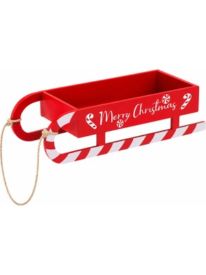 BRANDSMITHS Merry Christmas Dekoratif Kızak