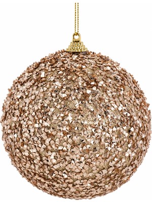 BRANDSMITHS Champagne Sparkle Yılbaşı Ağaç Süsü