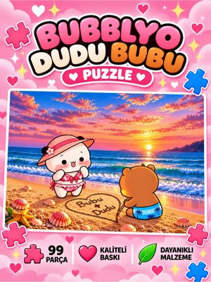 Bubblyo Dudu Bubu Puzzle – 99 Parça A4