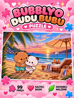 Bubblyo Dudu Bubu Puzzle – 99 Parça A4