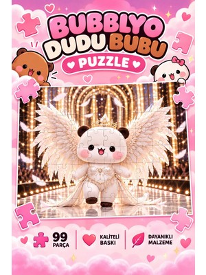 Bubblyo Dudu Bubu 99 Parça A4 Puzzle