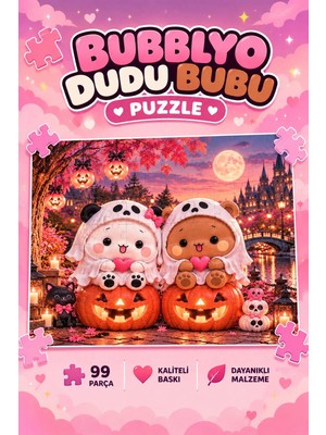 Bubblyo Dudu Bubu 99 Parça A4 Puzzle 🧩💗