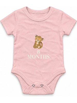 The Lucid Lab Animal Months · 8 Çıtçıtlı Body - Pembe