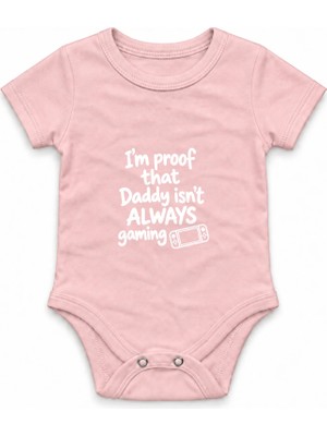 The Lucid Lab Gamer Daddy Çıtçıtlı Body - Pembe