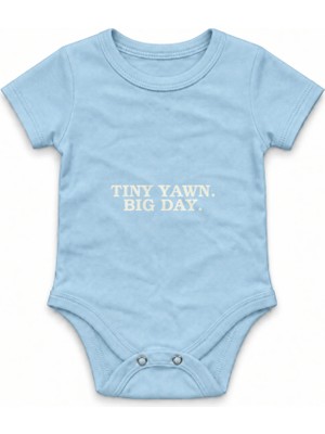 The Lucid Lab Tiny Yawn Çıtçıtlı Body - Mavi