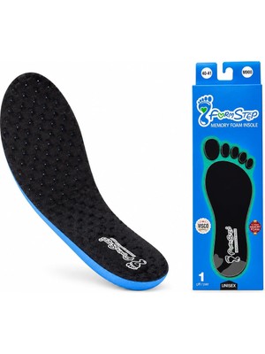 Rafta M900 Memory Foam Iç Ayakkabı Tabanlık, Ortopedik Tabanlık, Topuk Dikeni, Rahat Tabanlık, Koşu Tabanlığı, Konfor Tabanlık, Darbe Emici Tabanlık (44-45)