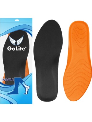 Rafta Tr Extra Konfor Ayakkabı Tabanlığı, Memory Foam Hafızalı Topuk Dikeni Iç Tabanlığı, Düz Taban - Golite M24 Insole (Yeşil, 48)