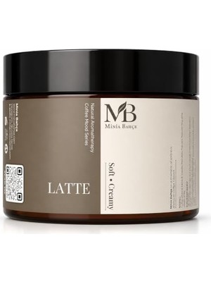 Defne Store Latte Kahve & Vanilya Kokulu Doğal Soya Mum 100 G