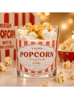 Defne Store Popcorn Vanilya Kokulu Soya Mum