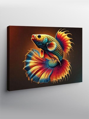 Defne Store Kanvas Tablo Soyut Geometrik Sanat Deseni YTCNVS505776, 50 x 70