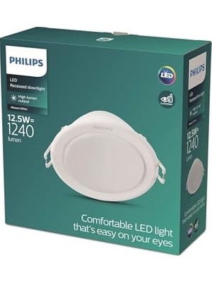 Defne Store Philips 59464 Meson Gömme Spot Lamba 12.5cm 12.5W 3000K Gün Işığı