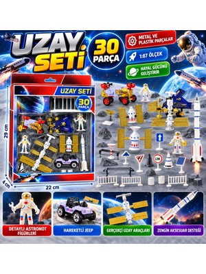 Bezos Jeepli Metal Uzay Seti JP8105 BZELDR05