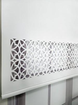 aklow akyoleticaret Bbb Lazer Stor Perde Mat Kalın Kumaşlı Beyaz Renk LZR108 100X200