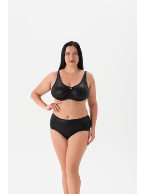 Odea Eros Kadın 4080BK Balenli Toparlayıcı Bikini Tk. Siyah 52
