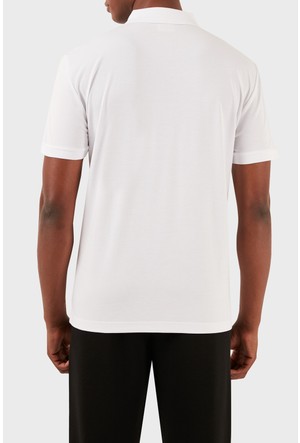 White ea7 hot sale polo