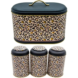ERB02V4 Oval Ekmek Kutusu 4 Lü Set, Leo