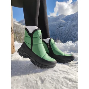 Çiğdem Kundura Su ve Kar Geçirmez Kar Botu Geniş Kalıp