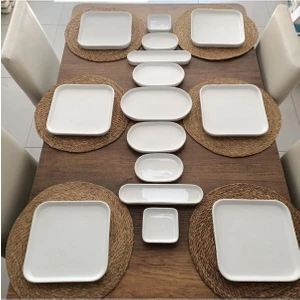 Evim Sepette 15 Parça Plato Serisi Kahvaltı Takımı & Yemek Takımı