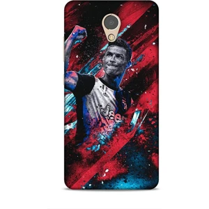 Lenovo P2 Luna Futbolcular 10 Ronaldo Kırmızı Full Hd Kılıf