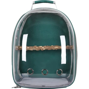 Kuş Taşıma Çantası Papağan Kafesi Şınabilir Oxford Yeşil (Yurt Dışından)