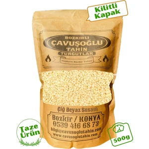 Bozkırlı Çavuşoğlu Çavuşoğlu Çiğ Susam (Kavrulmamış) 500g