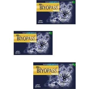 Biyopass Pastil 12 Adet (3 Kutu)