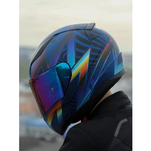 Ls2 Rapıd 2 Optık Mat Mavi-Mor Kask